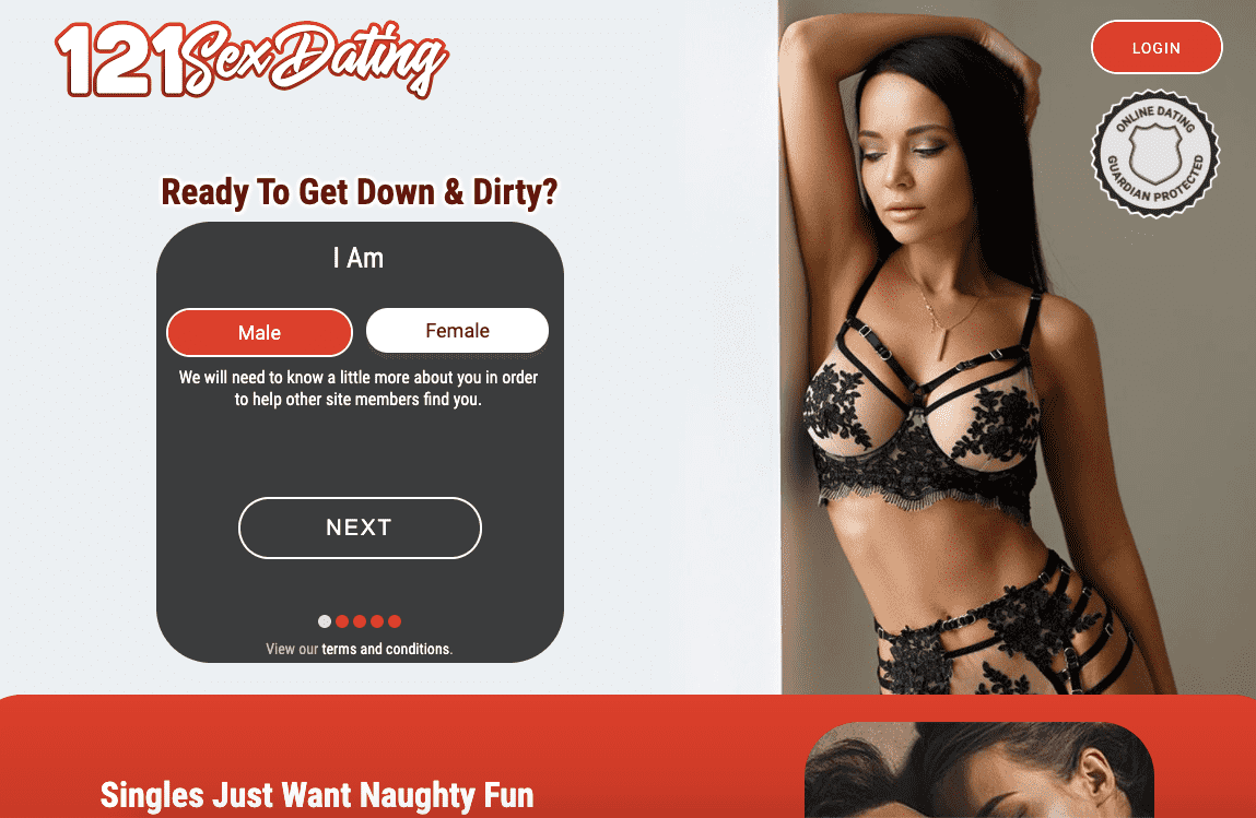 121 Sex Dating Logo