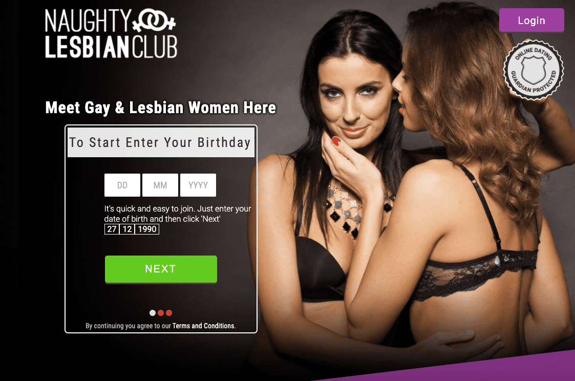 Naughty Lesbian Club Logo
