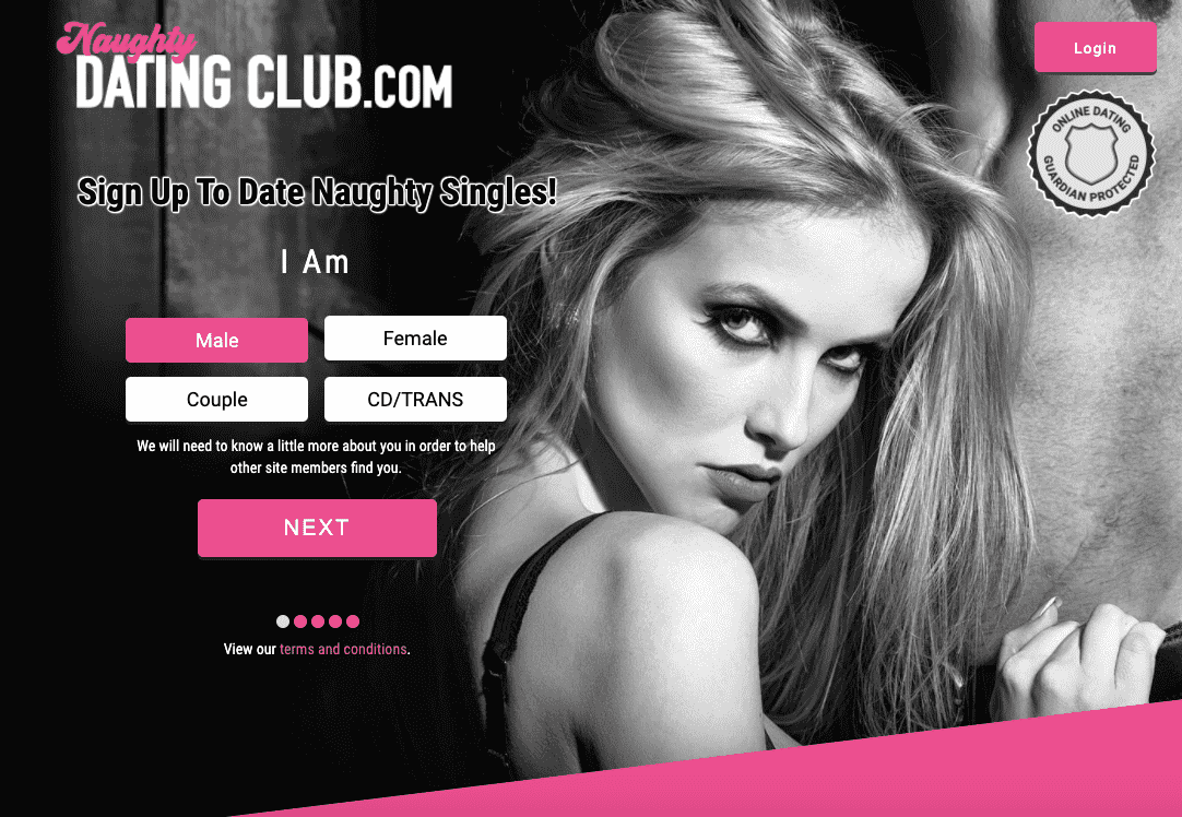 Naughty Dating Club Logo