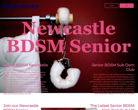 Senior BDSM Newcastle Logo